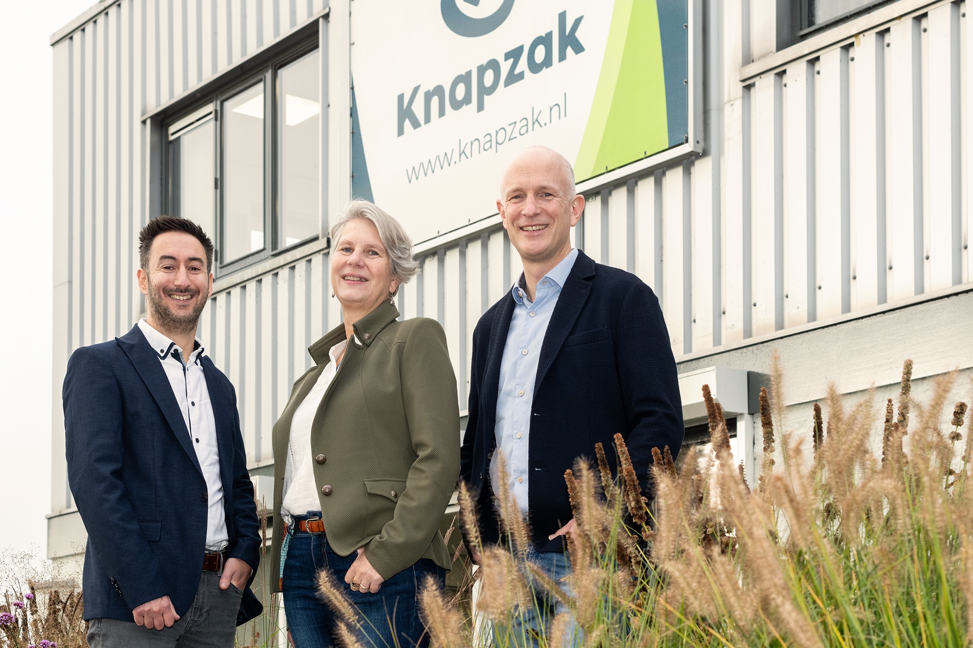 Knapzak Benelux. Afvalscheidingsproducten.